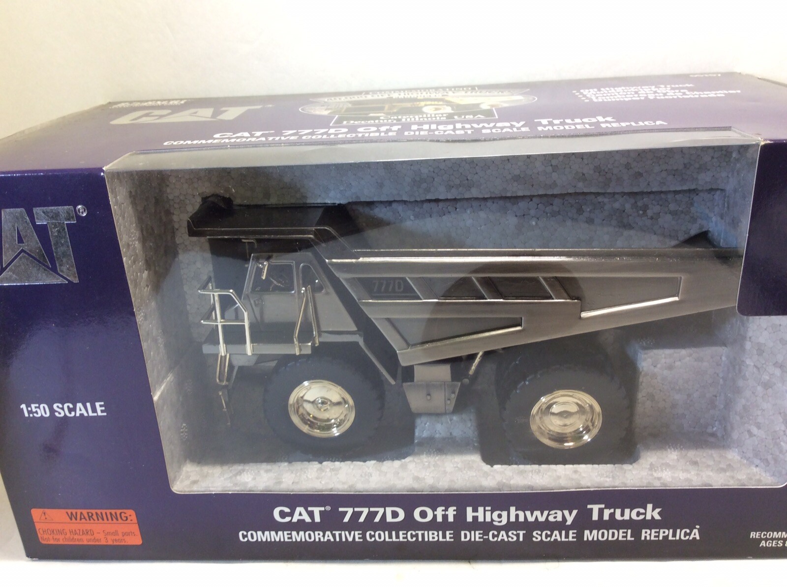 Norscot 55157 CAT 777D Off Road Highway Truck 1:50 Scale Diecast