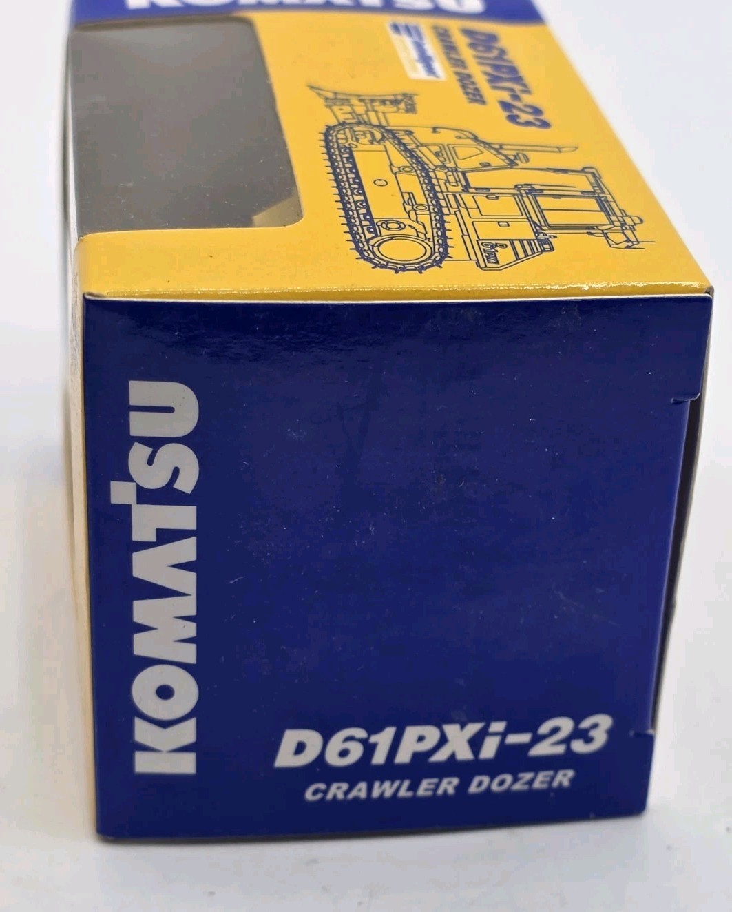 Komatsu Official Diecast Model Crawler Dozer D61PXi-23 1:87 Rare Japan Import