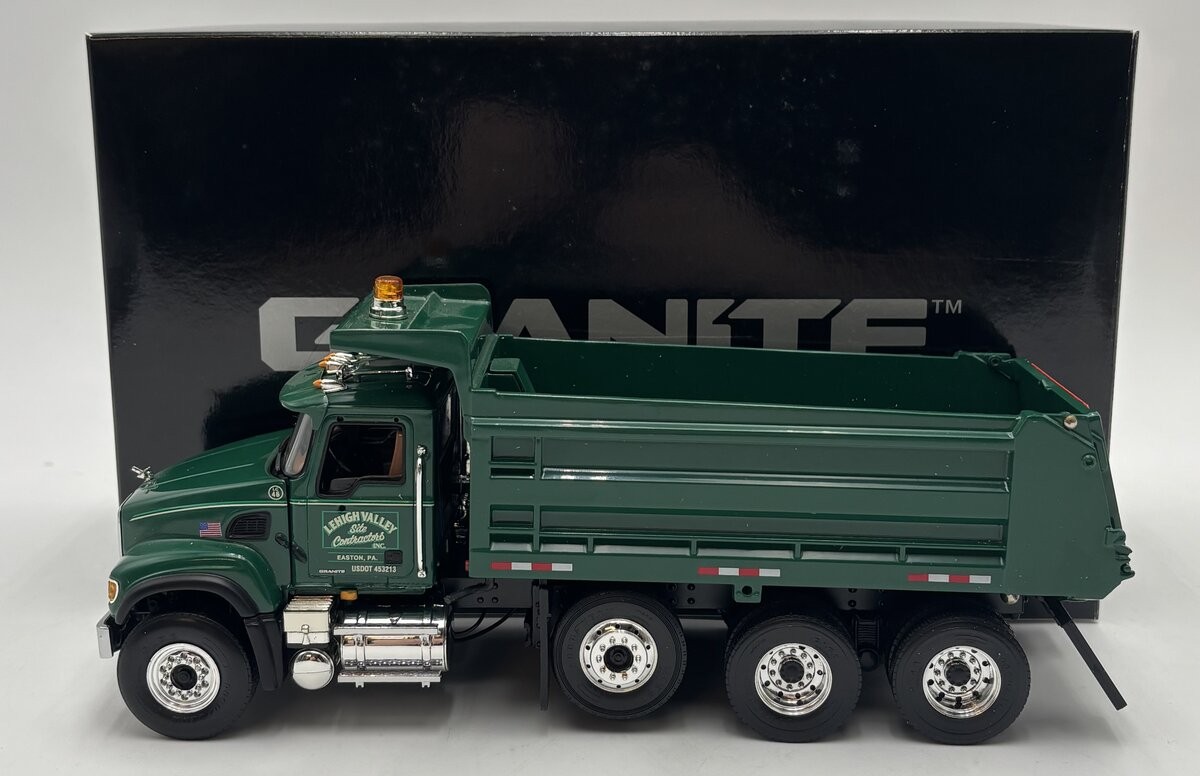 First Gear 19-2972 1:34 Lehigh Valley Mack Granite Dump Truck LN/Box