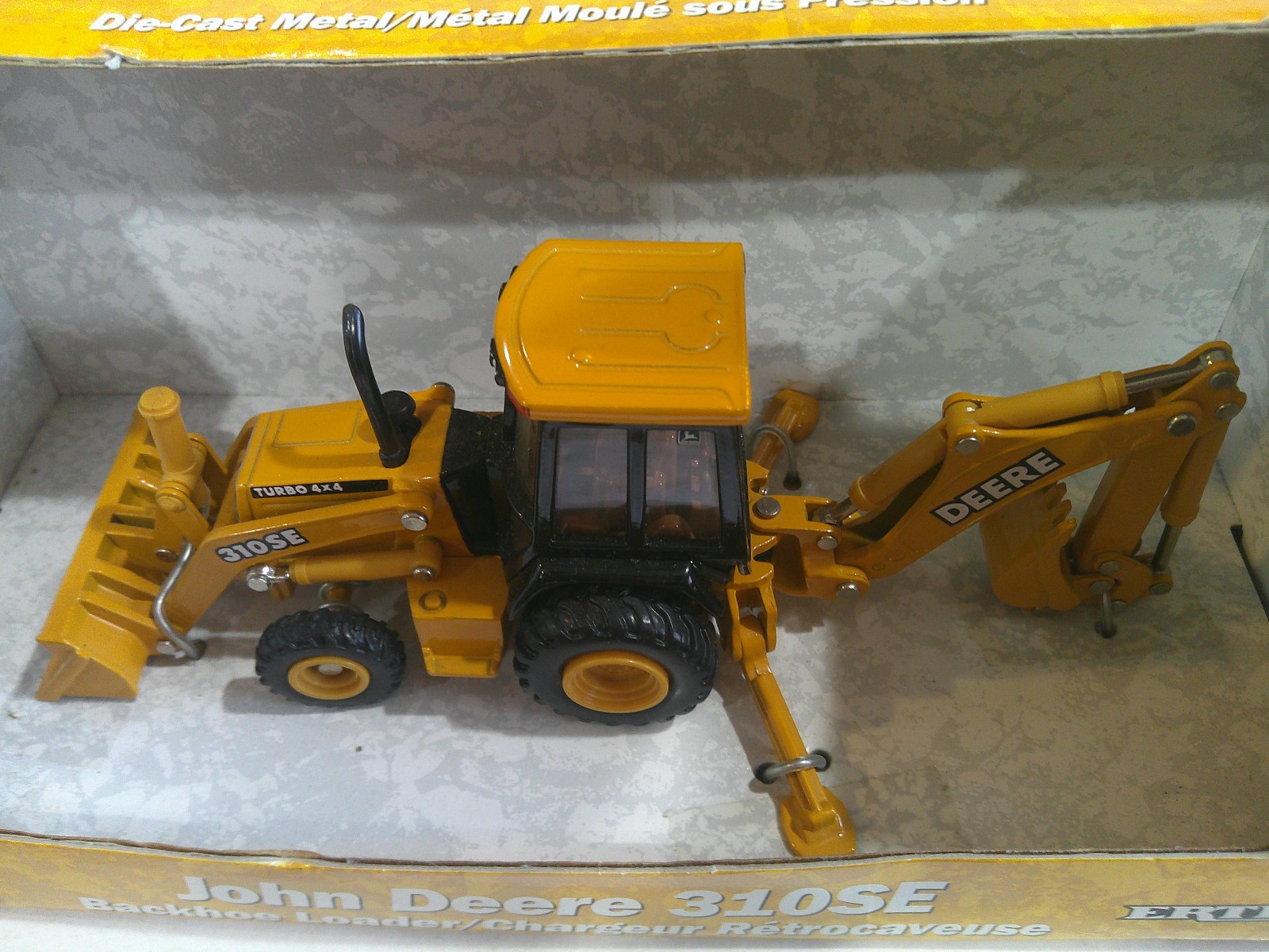 ERTL John Deere 310SE Backhoe Loader #5769 1/50 Scale Very Good Good++ Box