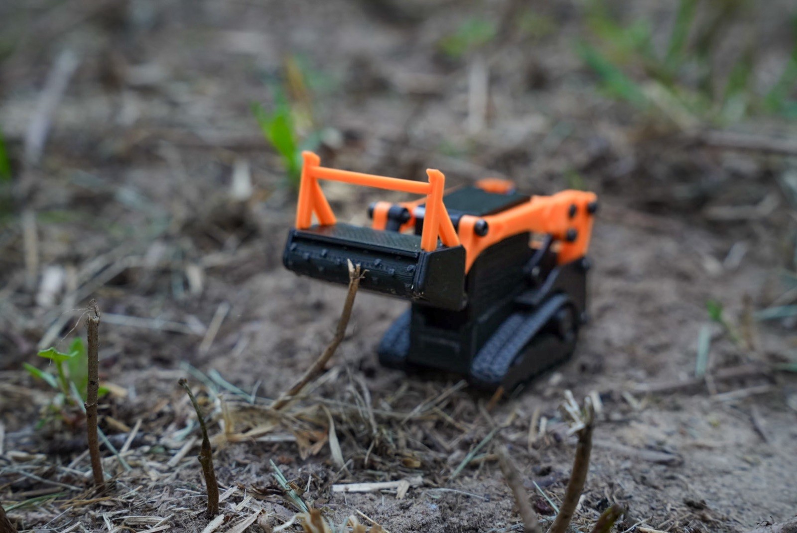 1/64 Kubota Replica Track Loader/Skidsteer 3D Printed