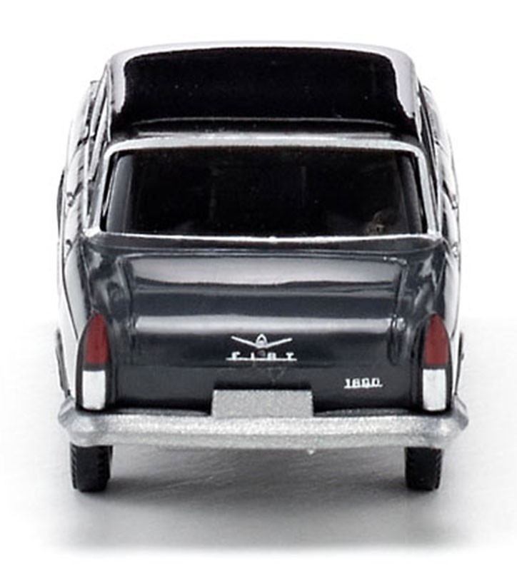 Wiking 009004 Fiat 1800 Limousine in Medium Grey – Germany 1/87 HO (plastic) MIB