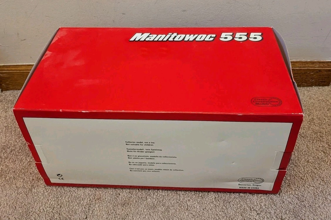Manitowoc 555 Crawler Crane 1/50.