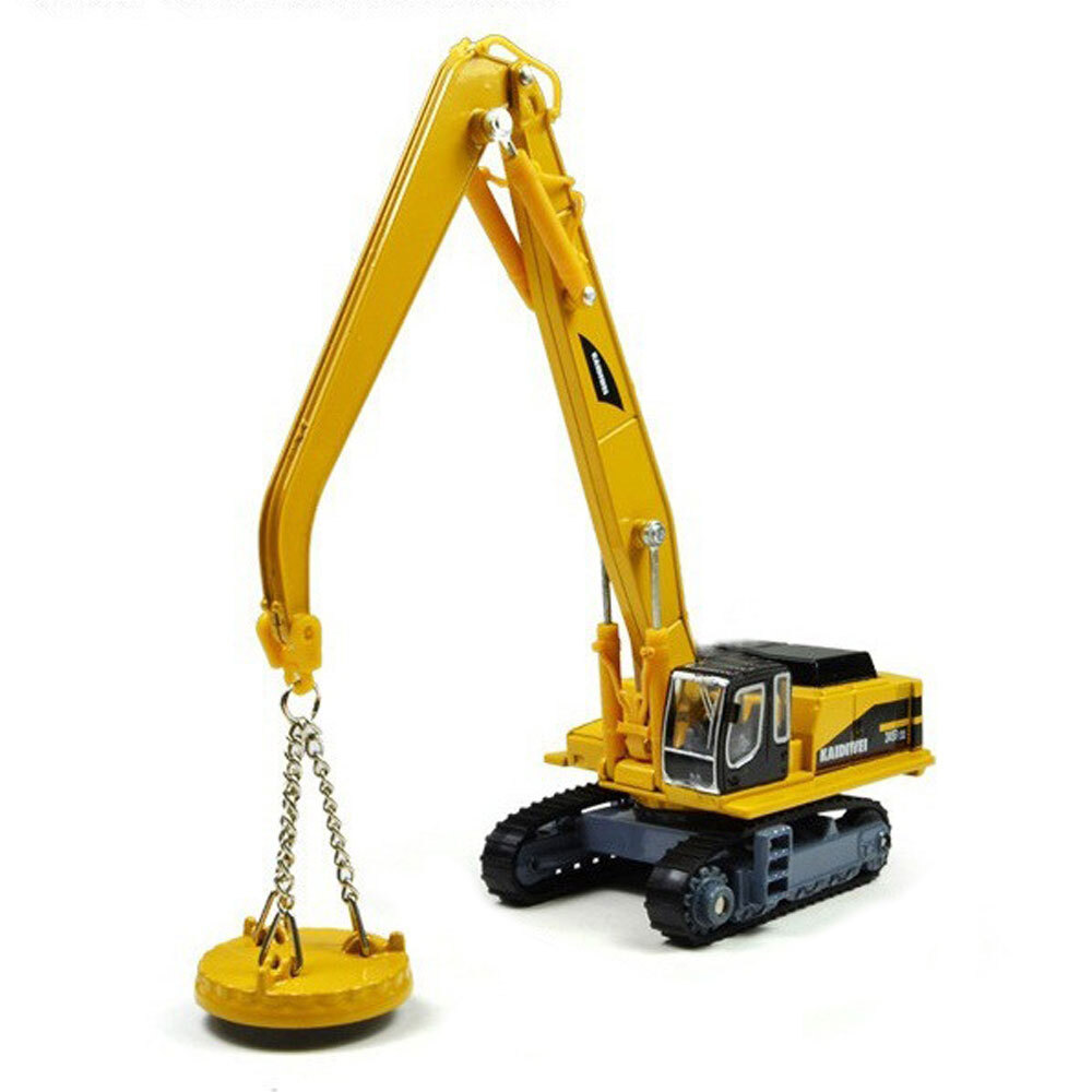 1:87 Material Handler Crane Toys for Boys Metal Diecast Construction Vehicle