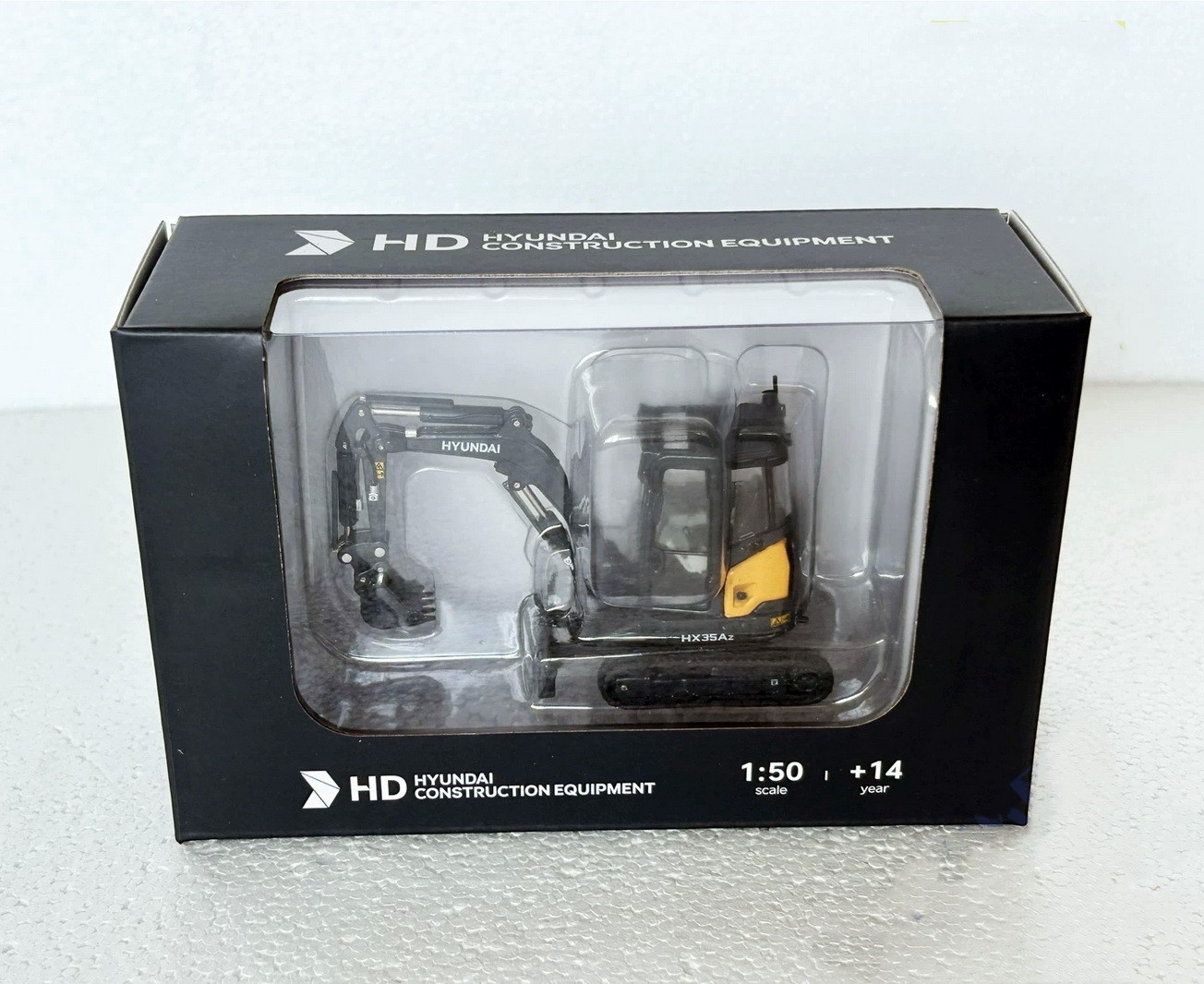 1/50 Scale HYUNDAI HX35Az Compact Excavator Diecast Model Toy Gift NIB