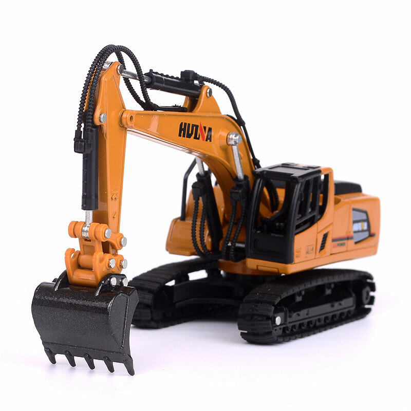 1/60 Excavator Toy Construction Vehicle Diecast Digger Truck Toys for Boys Kids