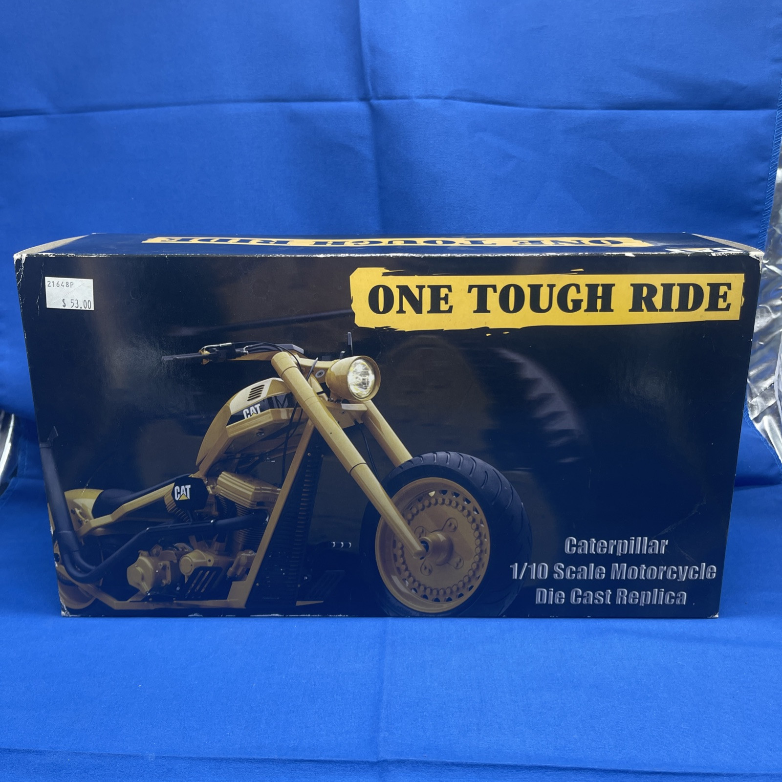 Caterpillar CAT RC2 2006 One Tough Ride Chopper Motorcycle by OCC 1:10 Diecast