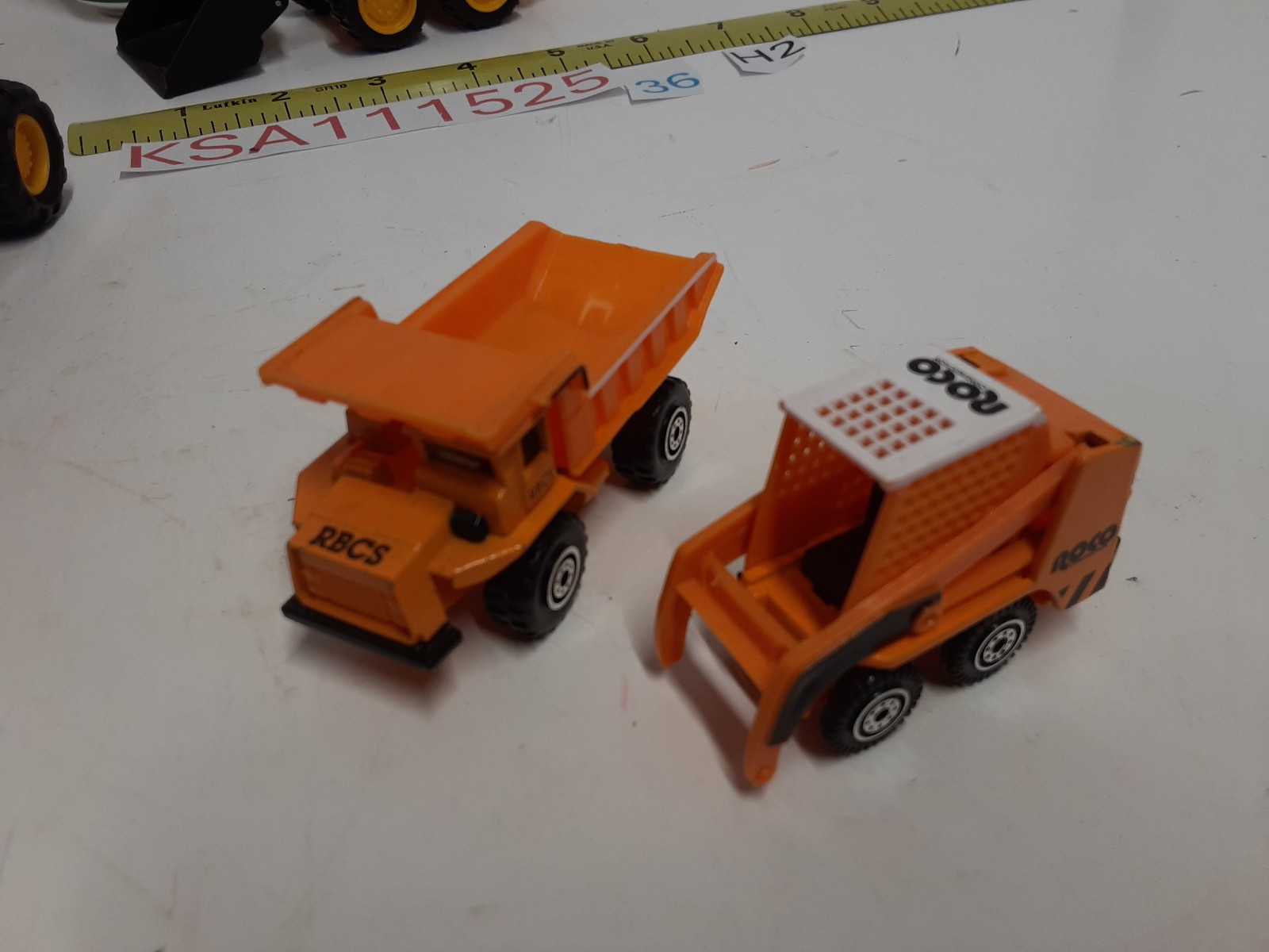 Vintage Majorette Articulated Front End Loader 1:56 &Other Diecast/Plastic Toys