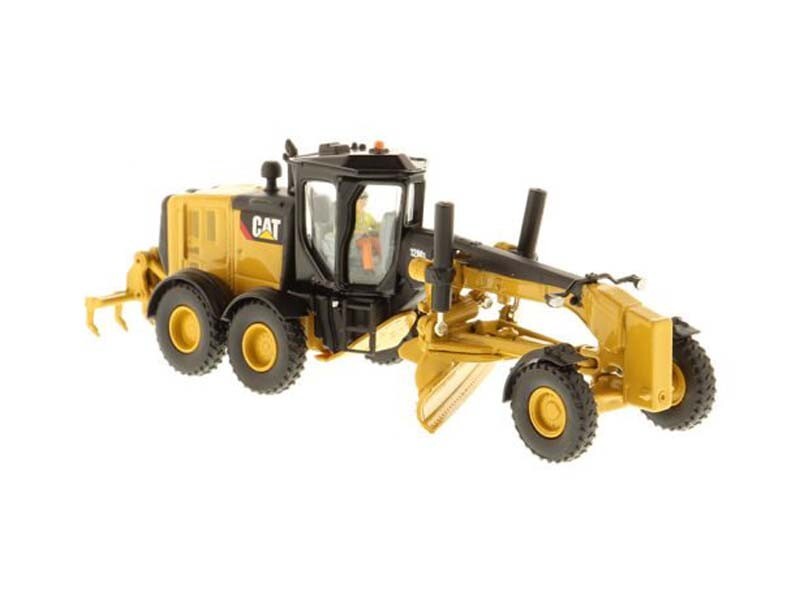 CAT 12M3 Motor Grader 1:87 HO Scale Model – Diecast Master 85520