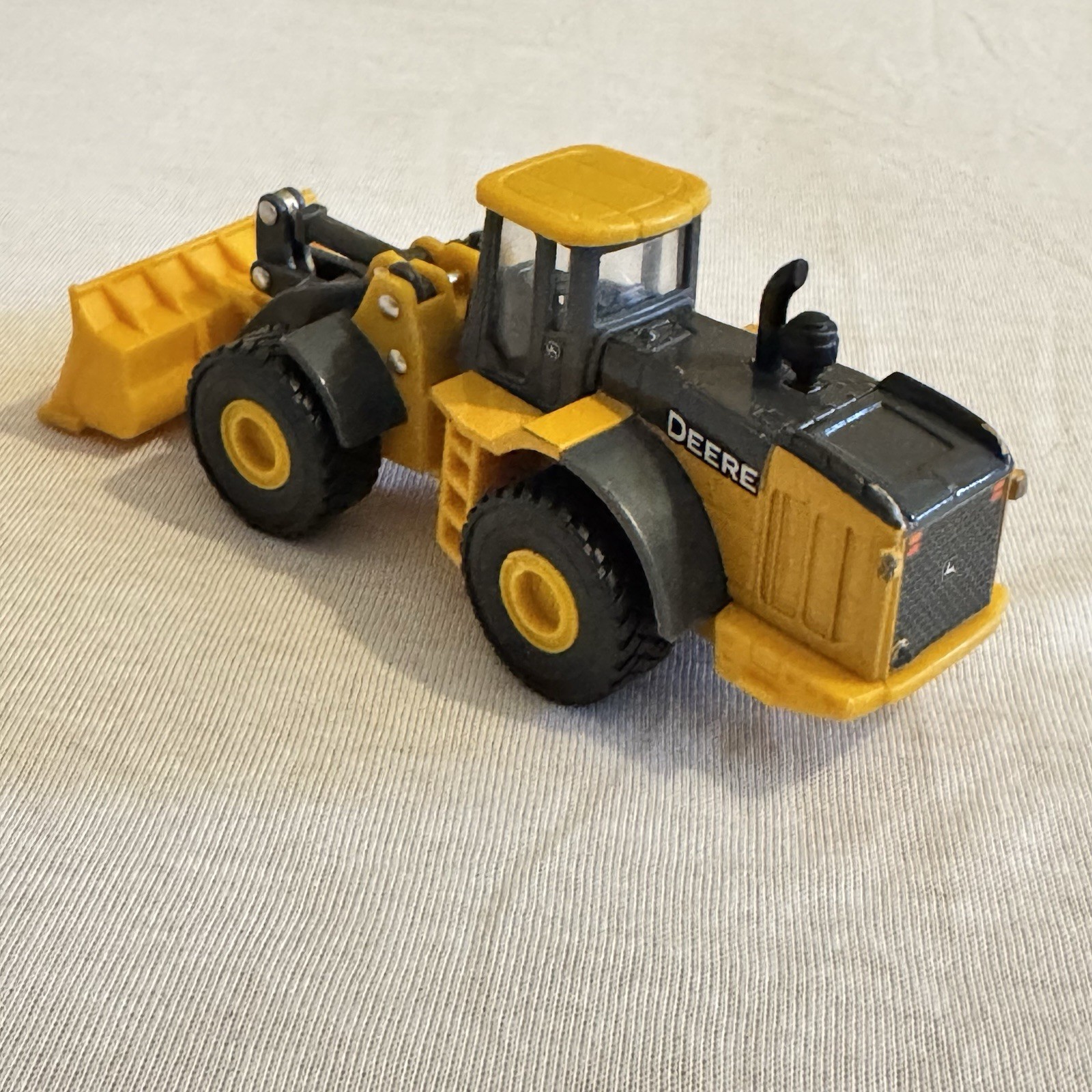 Lot Of 3 ERTL Tomy John Deere Komatsu Metal Heavy Equipment Loader Dozer Haul