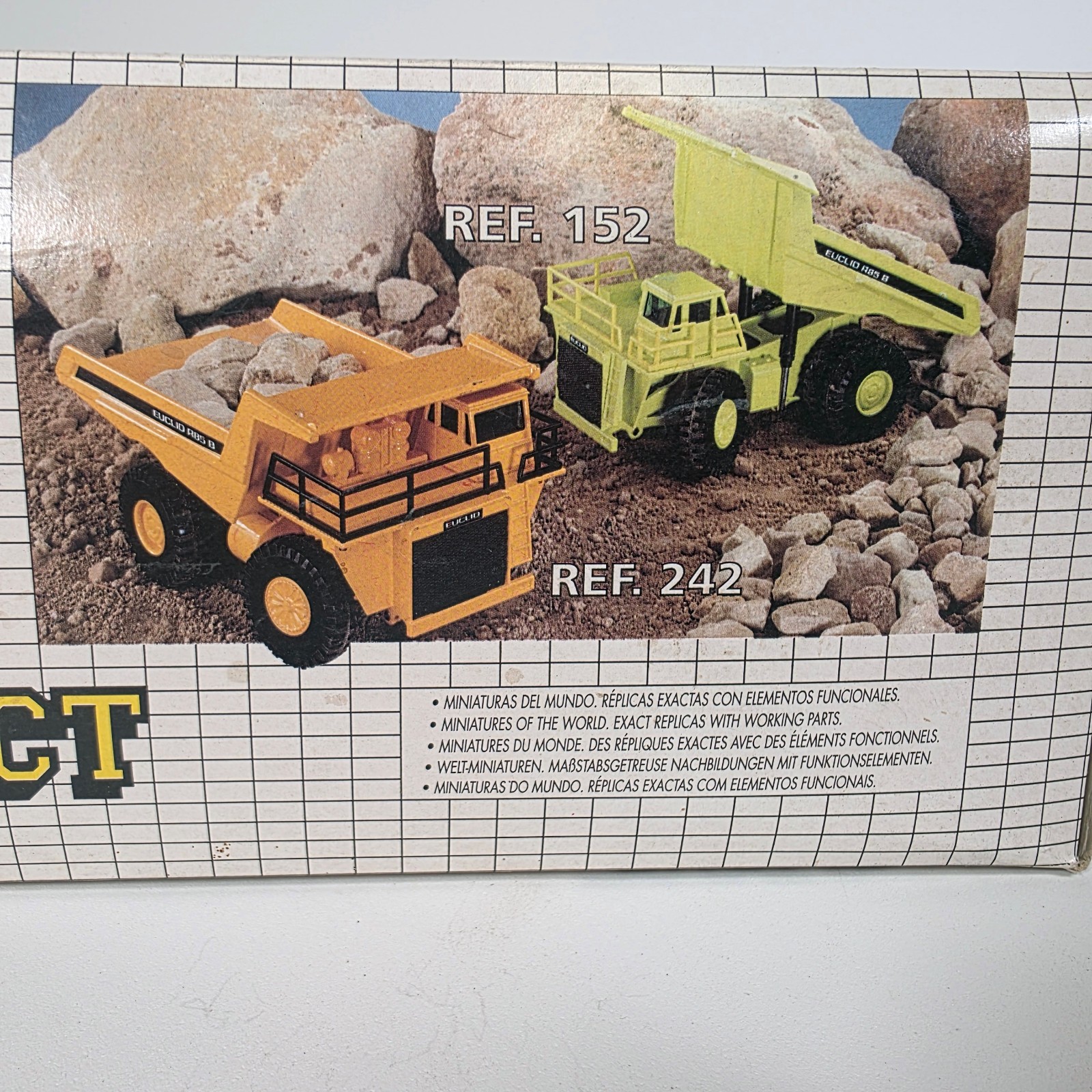 Joal Compact • Euclid R85 B Dumper Truck • Ref. 152 • Diecast 1:50 Scale