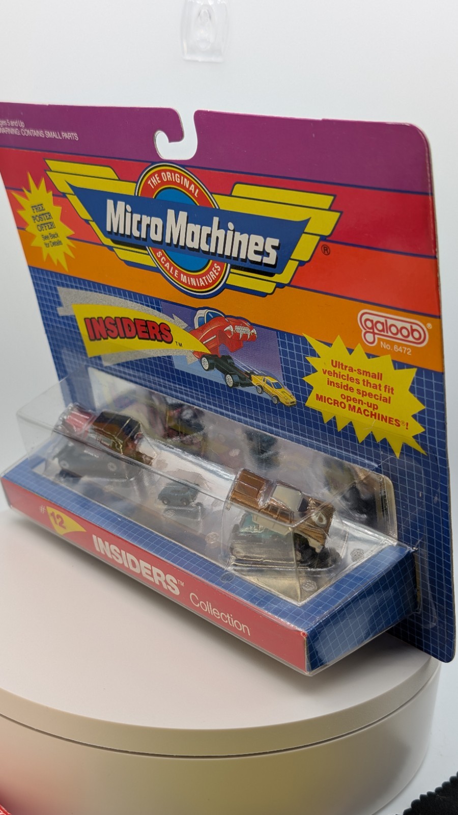 Micro Machines #12 INSIDERS Collection Set Bugatti/ Imperial & Ultrasmall -RARE