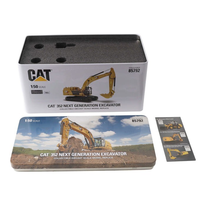 Cat 352 Excavator Next Generation – Diecast Masters 1:50 Scale Model #85792 New