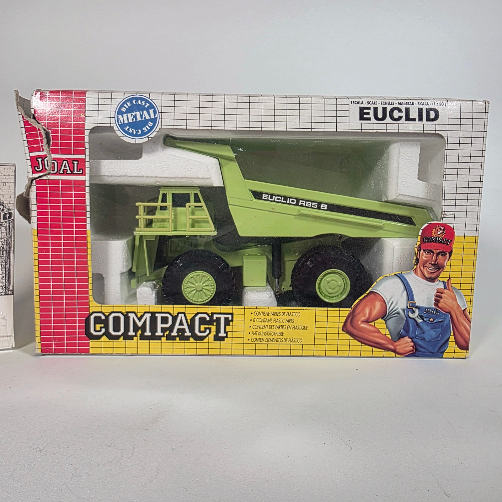 Joal Compact • Euclid R85 B Dumper Truck • Ref. 152 • Diecast 1:50 Scale