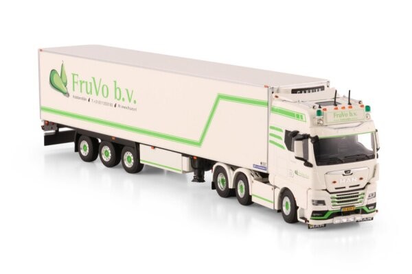 1:50 WSI MAN TGX GX 6X2 Refrigerated Transporter Model FRUVO B.V.01-4929