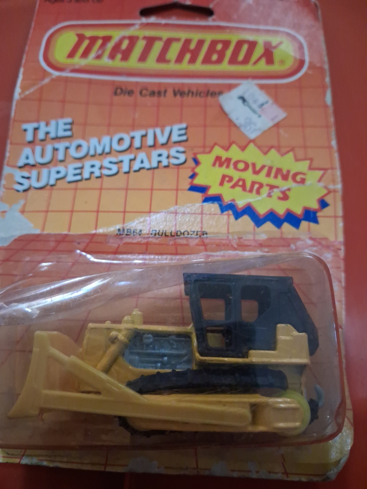 Matchbox 75 Bulldozier MB-64, Killdozer Build?, NIP, Tread Broken