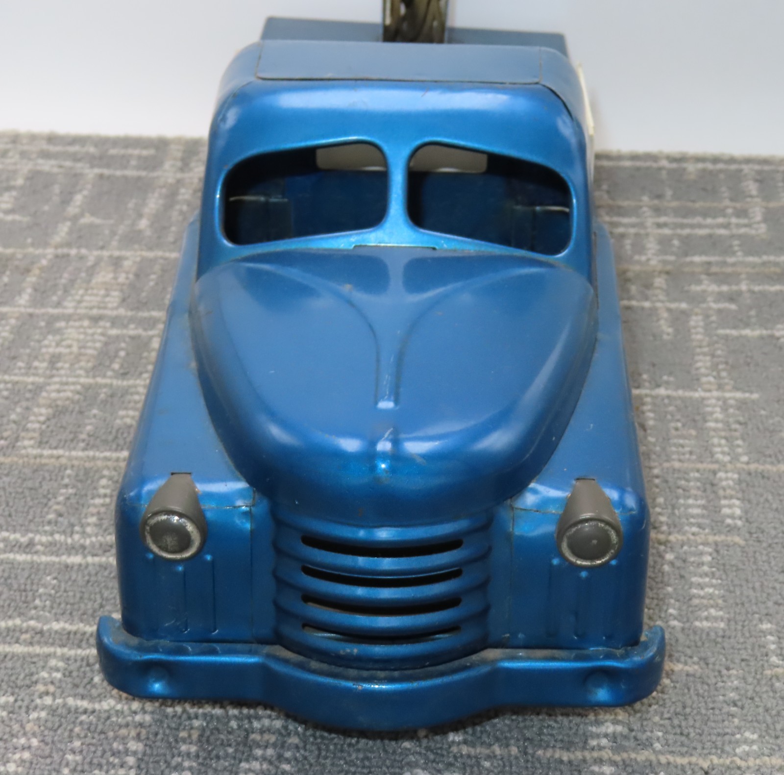 Vintage Structo Toys Communications Center Truck Pressed Steel USA
