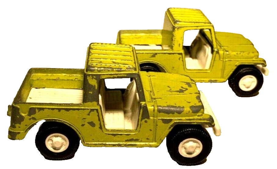 Vintage Tootie Toy 2 – Jeep’s w/ Tow Hitch