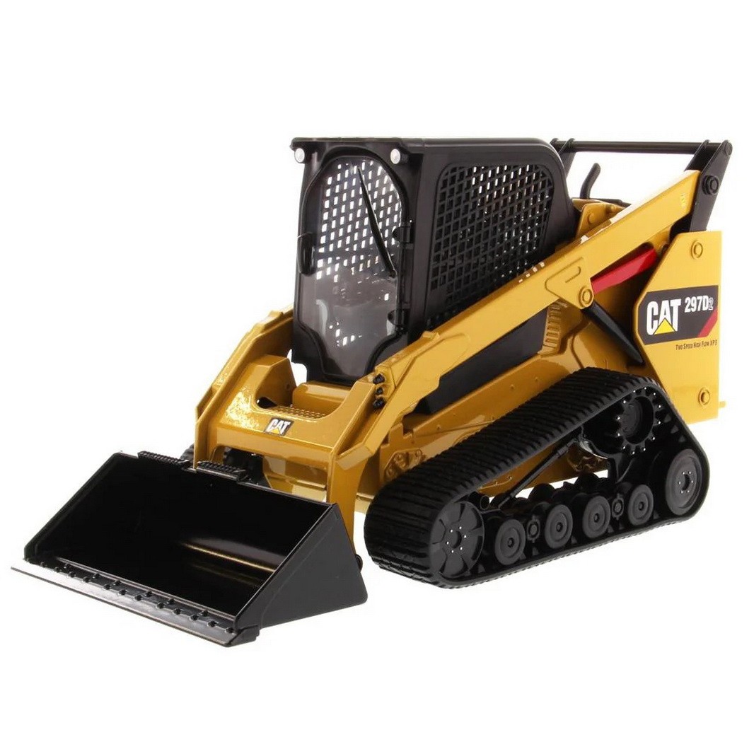 DM 1/16 Scale CAT 297D2 SKID STEER LOADER Diecast Model Toy Gift 85603