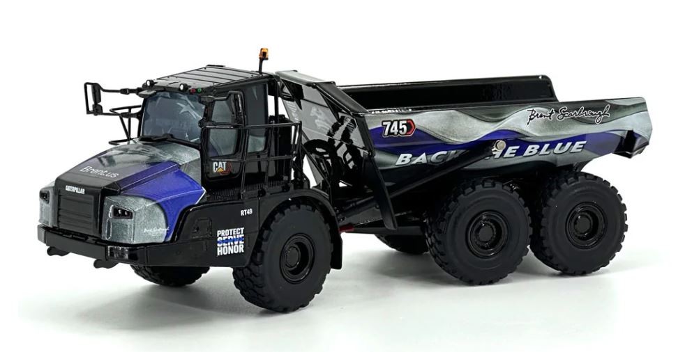 DIECAST MASTERS – Construction Engine – Brent SCARBROUGH – CAT 745 – 1/50 – DCM…