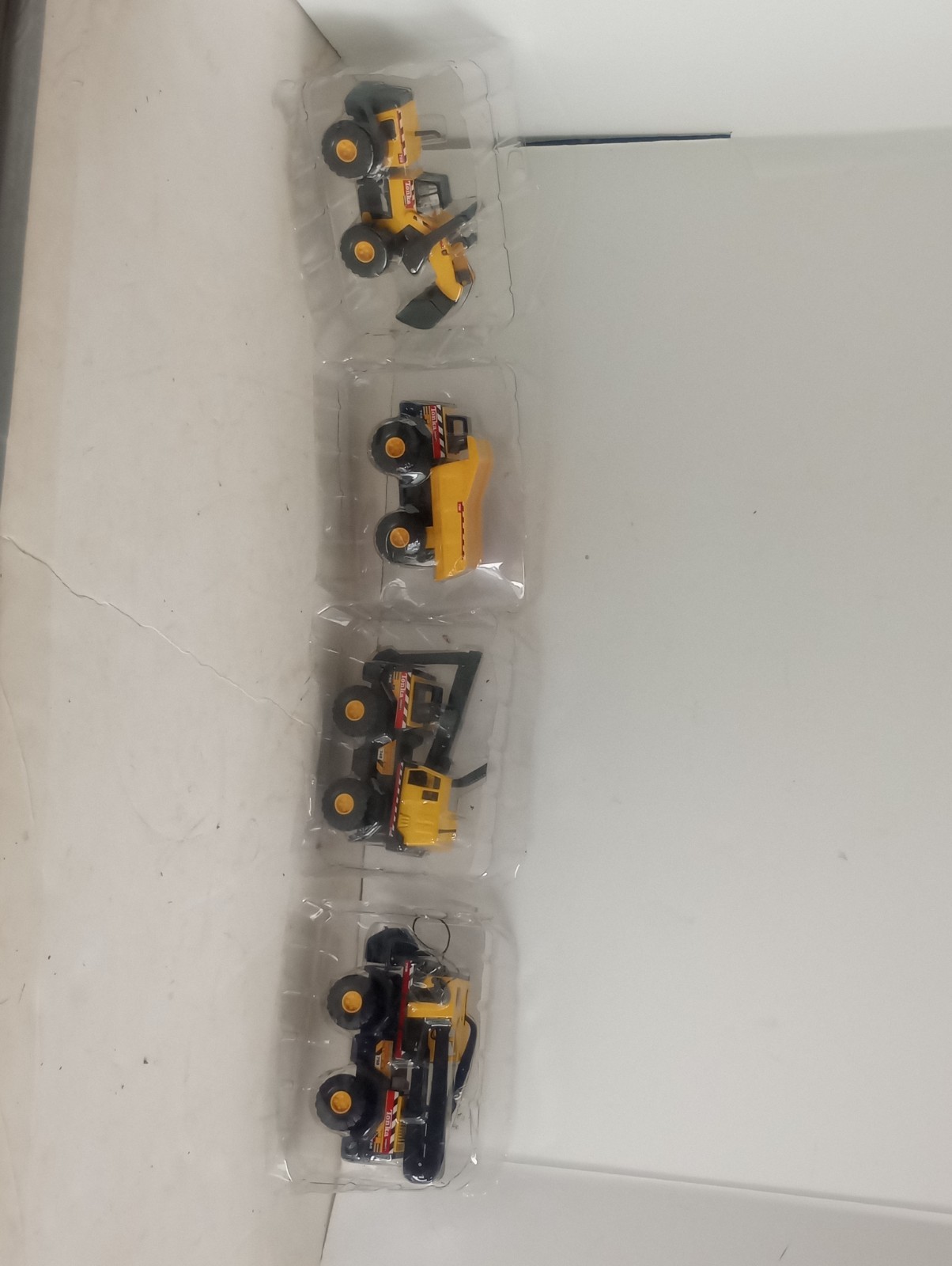 Tonka Mini Construction Equipment Toy Set 748, 758,728 & 768 New Old Stock