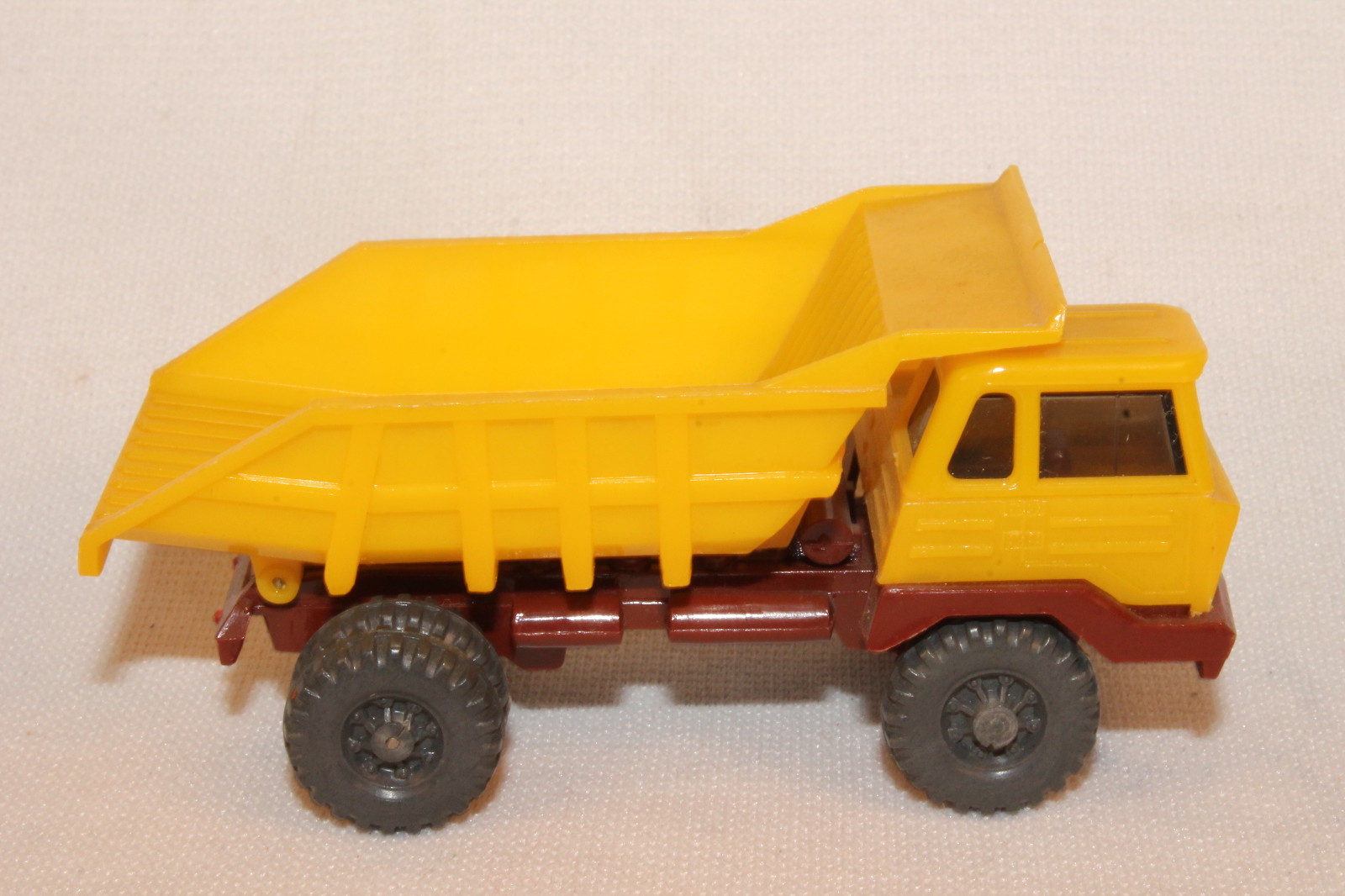 Wiking, Espewe, Off Road Dump Truck, Yellow & Brown, Early model