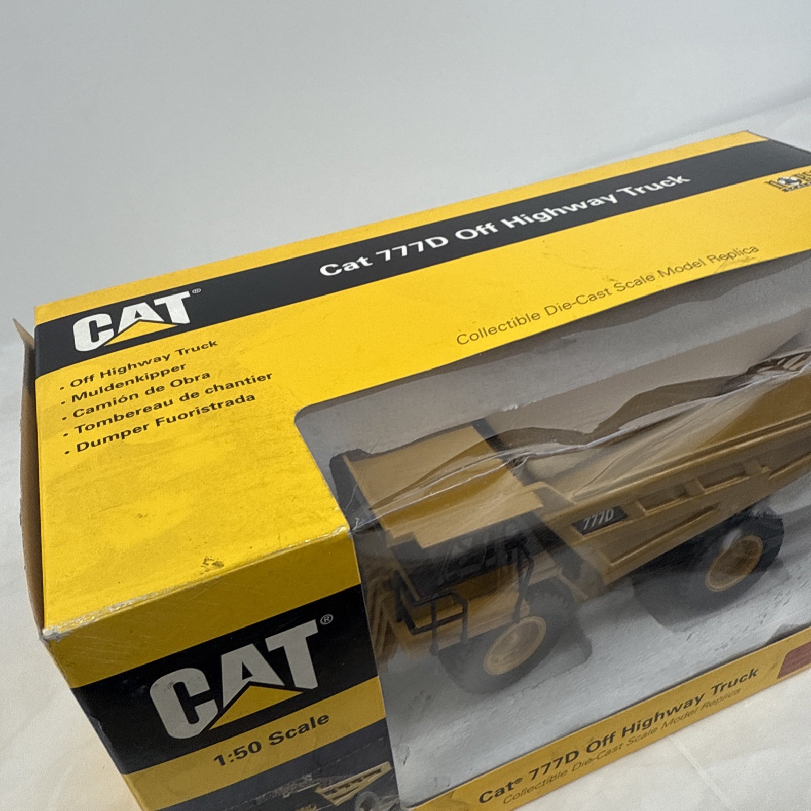 Norscot CAT 777D Off Highway Truck #55104 1:50 Scale Die-Cast