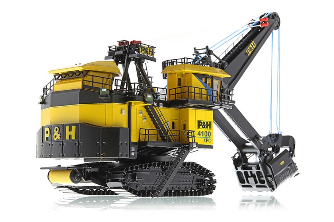 Weiss Brothers 022-1801 P&H 4100XPC Mining Shovel 1/160 N Scale Die-cast MIB
