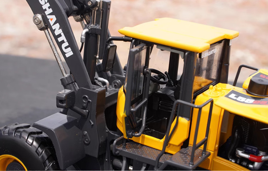 1:35 24CM SHANTUI L55-C5 Loader Construction Equipment Machine Diecast Model