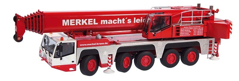 NZG 869-03 Terex AC200 Mobile Hydraulic Truck Crane – MERKEL 1/50 Die-cast MIB
