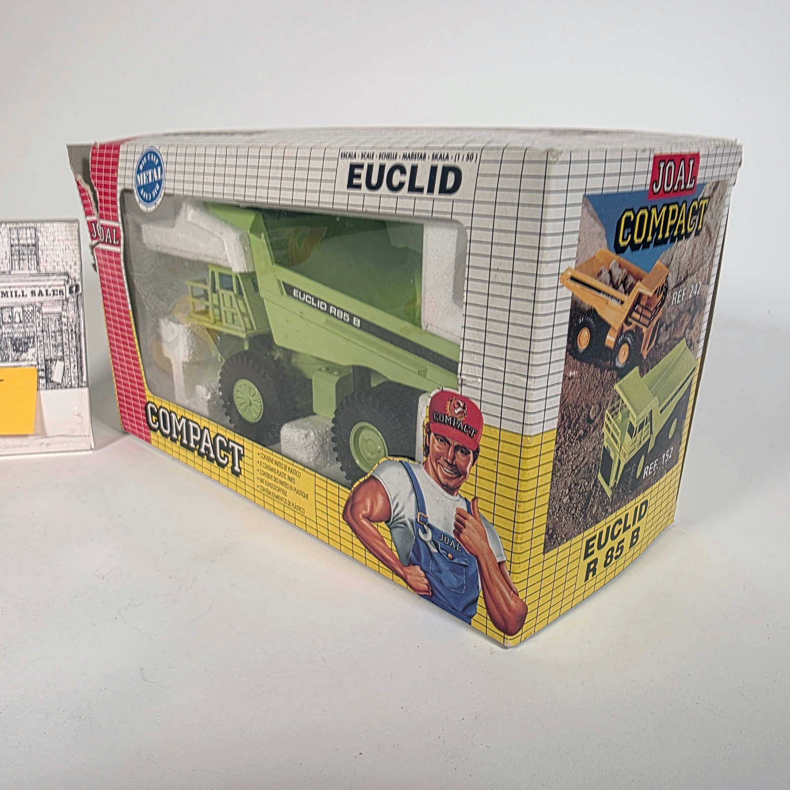 Joal Compact • Euclid R85 B Dumper Truck • Ref. 152 • Diecast 1:50 Scale