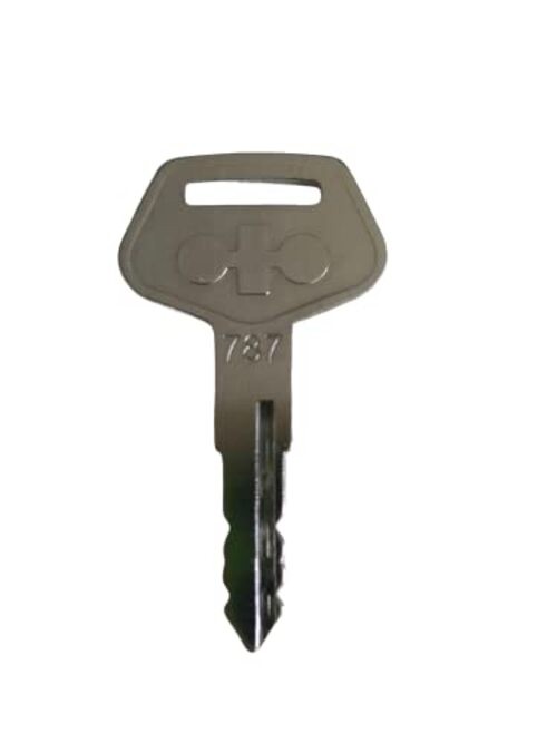 787 Ignition Key for Komatsu Heavy Equipment Excavator Dozer Loader (20pc)