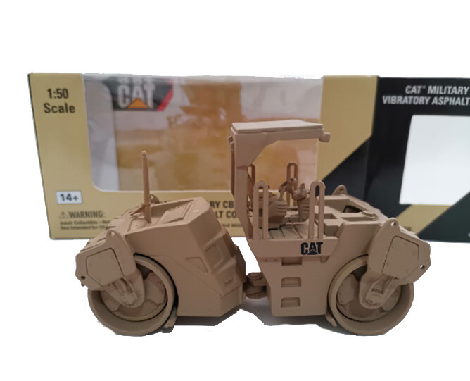 NORSCOT 1/50 CAT Caterpillar CB-534D Vibratory Asphalt Compactor CarTruck Model