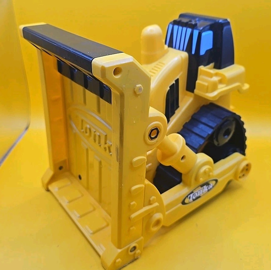 2006 Tonka Bulldozer Rare Metal & Plastic Truck By Hasbro
