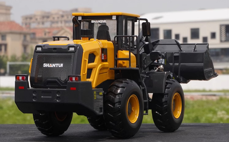 1:35 24CM SHANTUI L55-C5 Loader Construction Equipment Machine Diecast Model