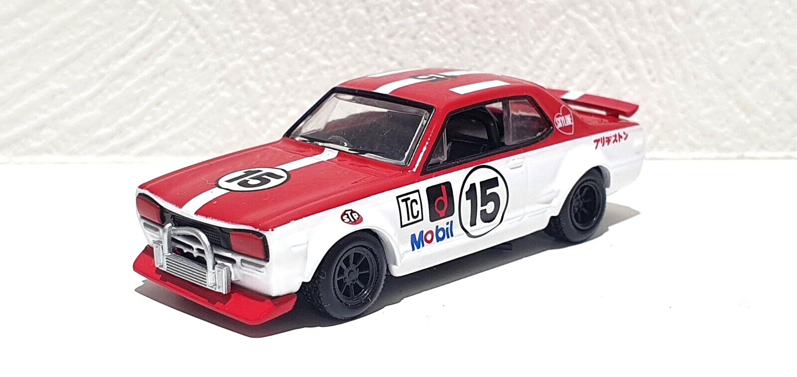 1/72 Real-X NISSAN SKYLINE 2000 GT-R KPGC10 RACING #15 diecast car model