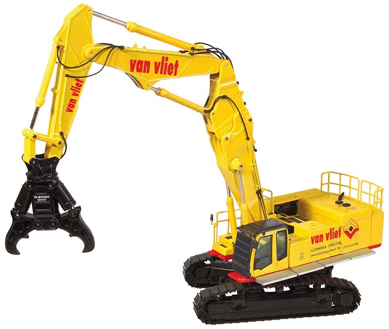 NZG 781-01 Hitachi ZX1000K-3 2PB Demolition Excavator VAN VLIET 1/50 Diecast MIB