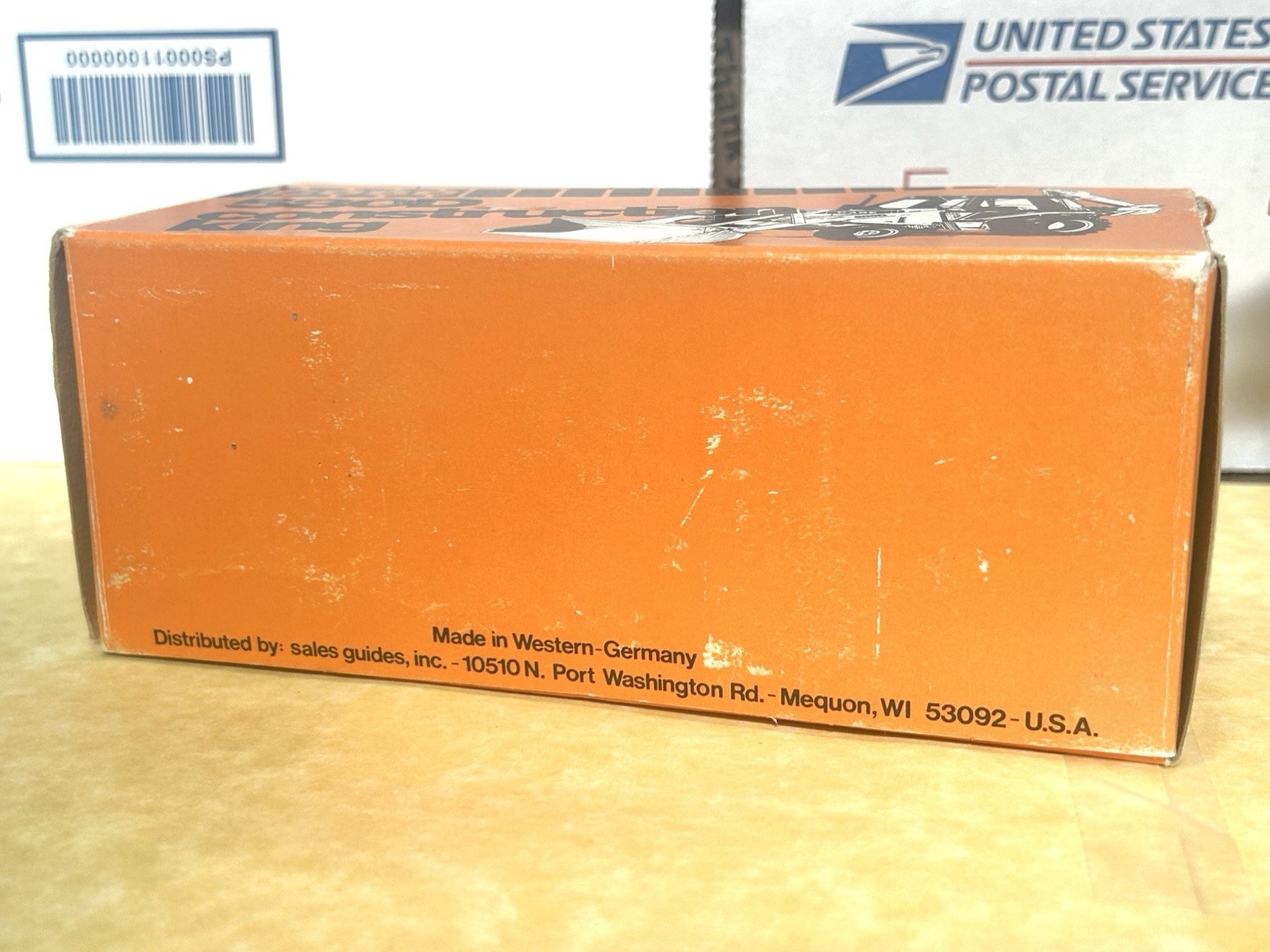 Conrad 1/35 Scale Case 580D Construction King Loader-Backhoe Ref. 2931 (Boxed)