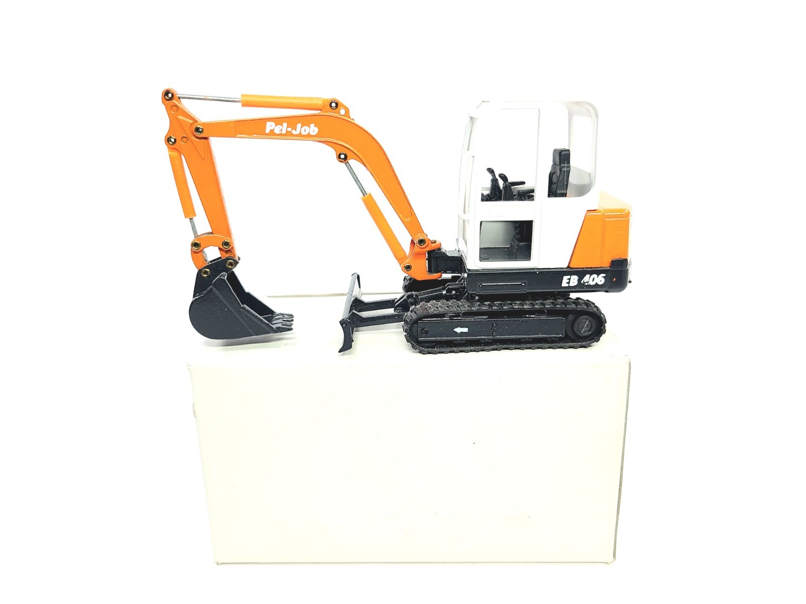 Pel-Job EB406 Compact Excavator – CEF Sijam Replex 1:35 Scale Model #329