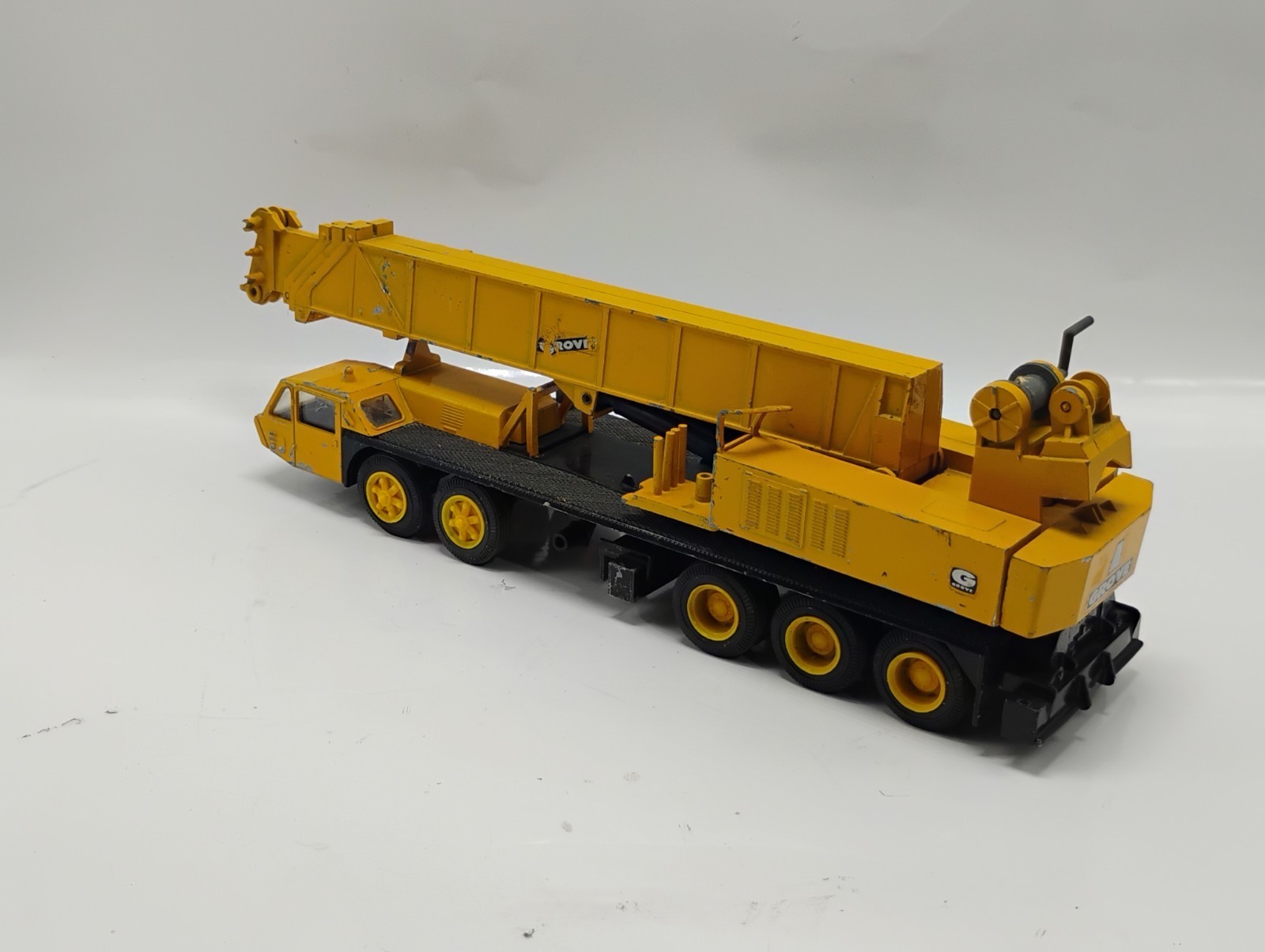 NZG 1:55 Scale Grove Extended 24″ Long Reach Boom Crane FOF PARTS OR REPAIR