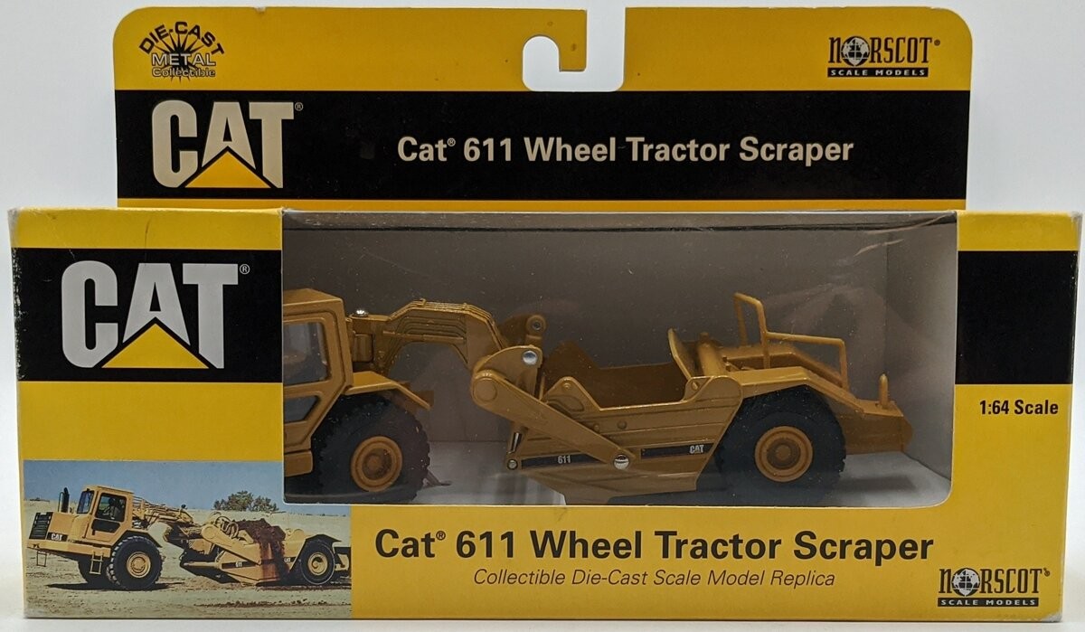 Norscot 55064 S CAT(R) American Construction Equipment 611 Wheel Tractor Scraper