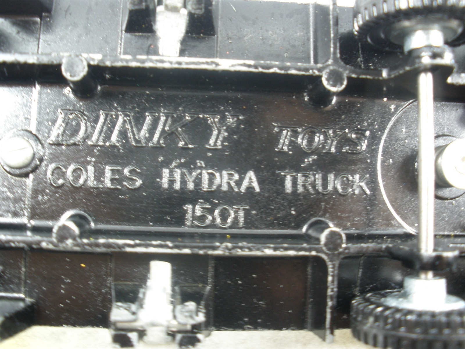 England Dinky Toys Coles Hydra Truck #980 COMPLETE ORIGINAL FULLY FUNCTIONAL