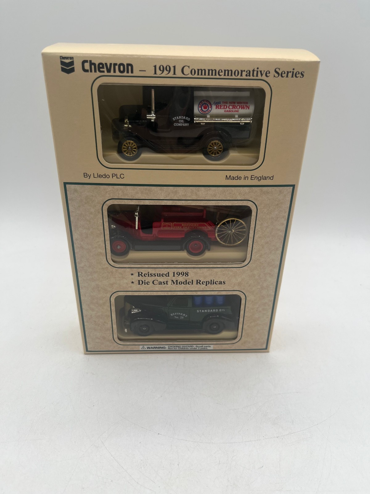 Chevron 1991 Commemorative Series Reissued 1998 3-Pack