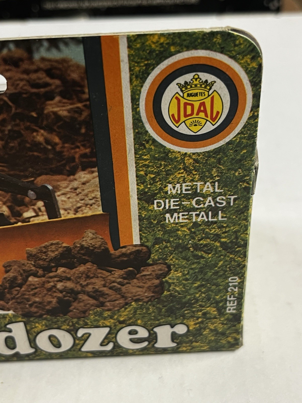Juguetes Joal Die Cast Metal Bulldozer 210, Made in Spain, Free 2-3 Day Shipping