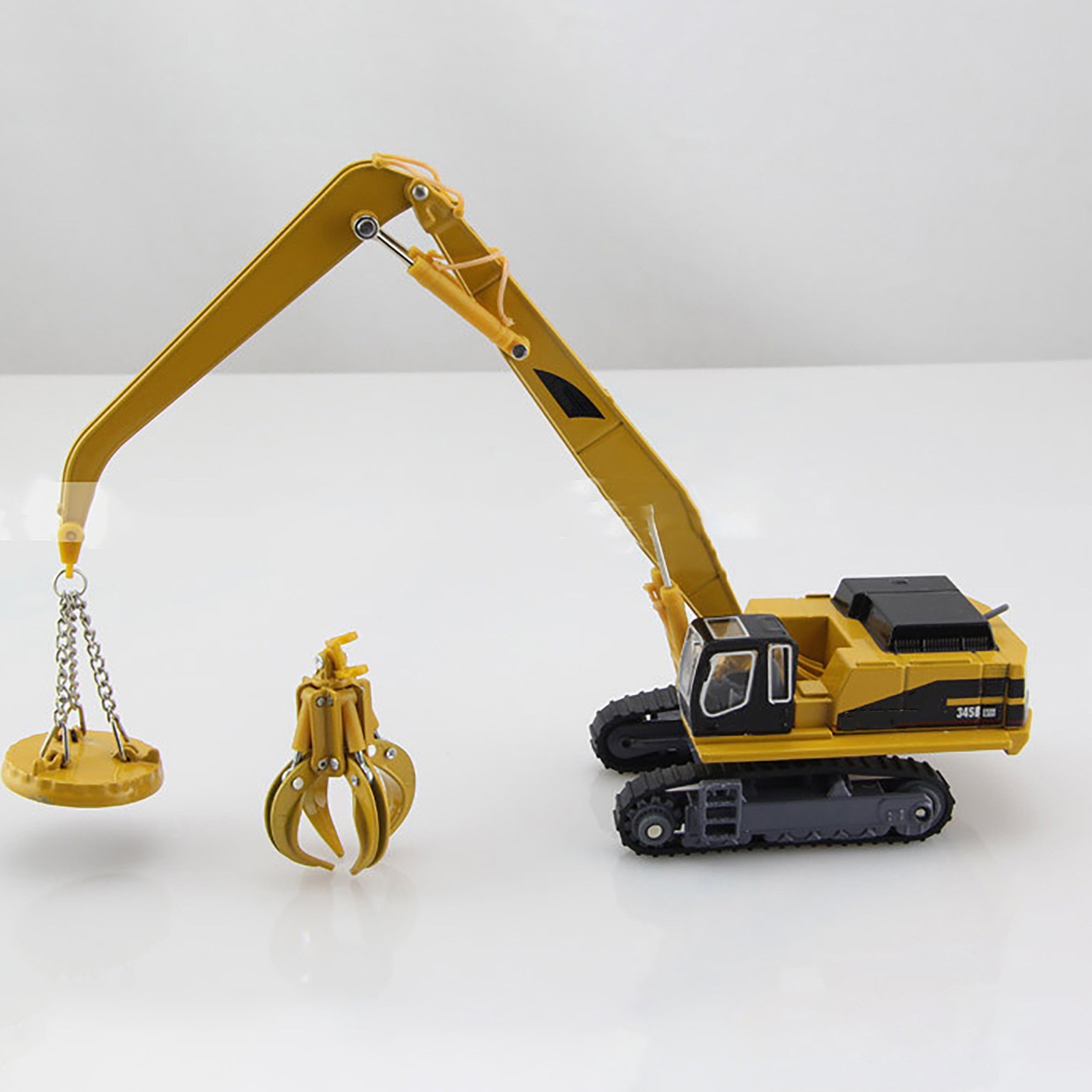 8cm Diecast Alloy 1/87 Scale Metal Material Handling Vehicle Simulation Model