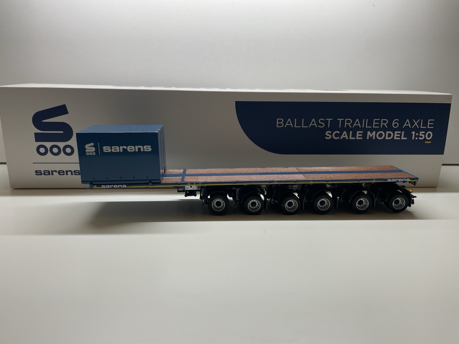 Noteboom 6-Axle Ballast Trailer – Sarens – IMC 1:50 Scale Model #20-1057