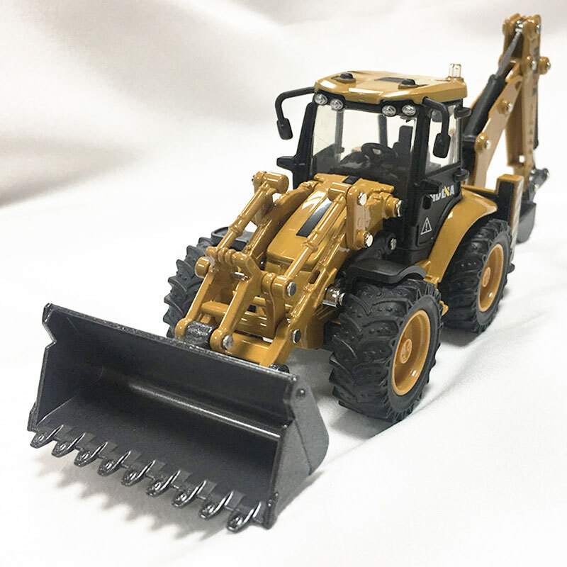 7.8″ Excavator Loader Toy Construction Vehicle Diecast Toy Car Toys for Boys