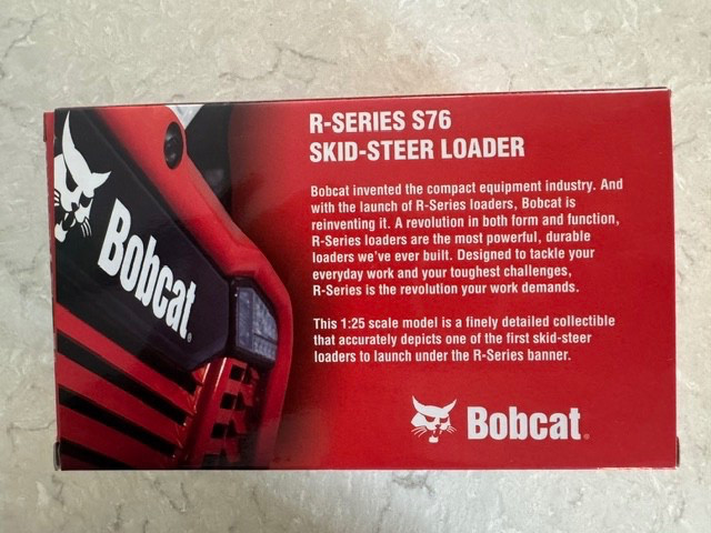 Bobcat S76 Skid-Steer Loader – Norscot 1:25 Scale Diecast Model #7367308 New