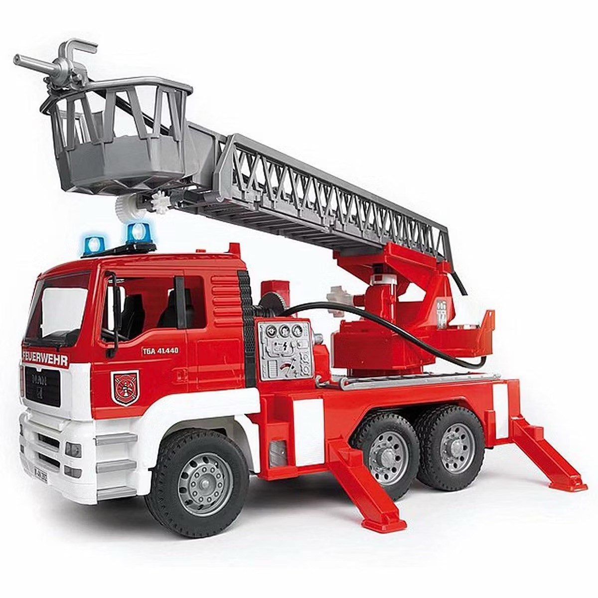 Bruder #02771 MAN TGA Fire Engine with Ladder Water Pump #2771