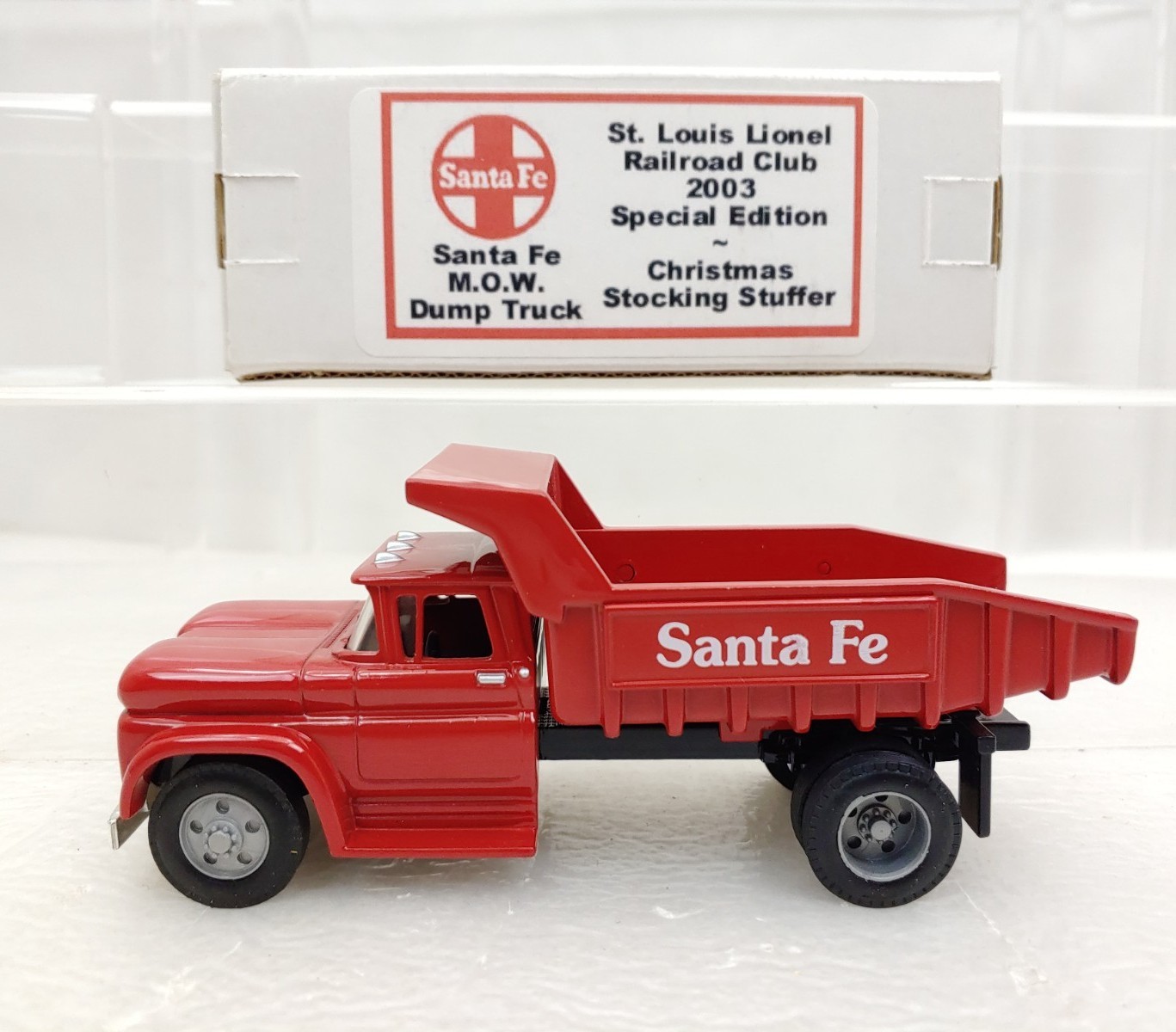 ERTL Santa Fe MOW Dump Truck New 2003 STL LRRC Christmas Stocking Stuffer